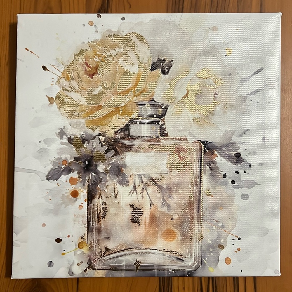 Perfume Flower Canvas